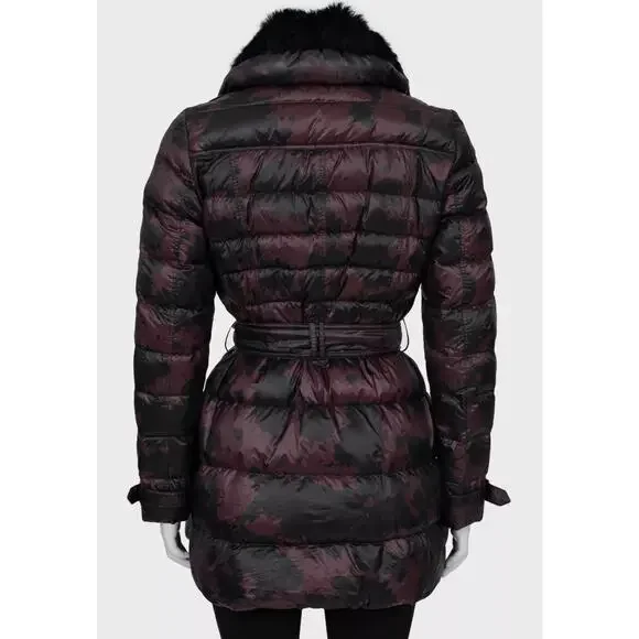 Burberry Brit Printed Fitted Down Coat Sz.S - Picture 3 of 4